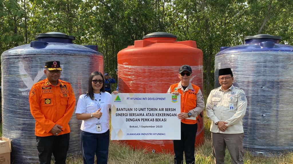 Sinergi dengan Pemerintah Kabupaten Bekasi atas Bencana Kekeringan